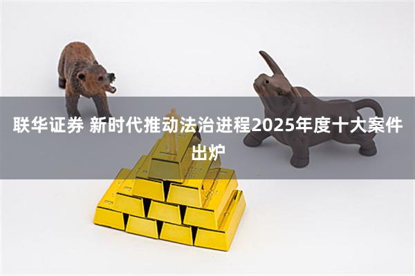 联华证券 新时代推动法治进程2025年度十大案件出炉